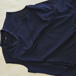 XL navy golf vest